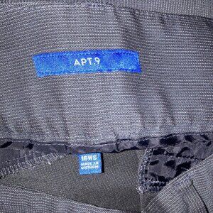 APT 9 Blueish grey and Black Slacks